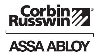 Corbin Russwin FE6600 Series Multi-Point Lock Installation Instructions image on page 14