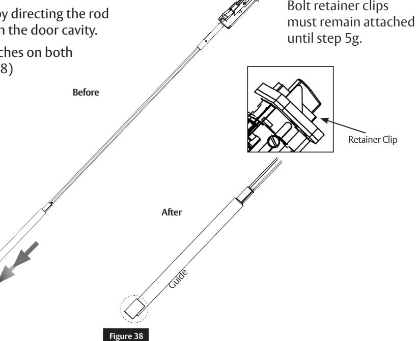 Corbin Russwin FE6600 Series Multi-Point Lock Installation Instructions diagram on page 18