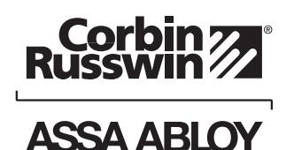 Corbin Russwin FE6600 Series Multi-Point Lock Installation Instructions image on page 18