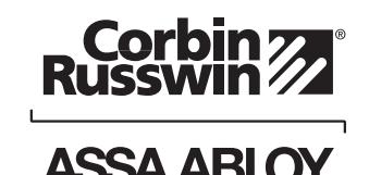 Corbin Russwin FE6600 Series Multi-Point Lock Installation Instructions image on page 20