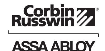 Corbin Russwin FE6600 Series Multi-Point Lock Installation Instructions image on page 21