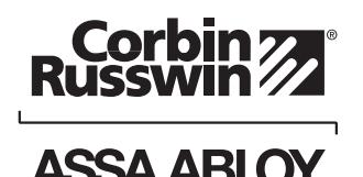 Corbin Russwin FE6600 Series Multi-Point Lock Installation Instructions image on page 22