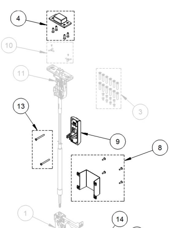 Corbin Russwin FE6600 Series Multi-Point Lock Installation Instructions image on page 4
