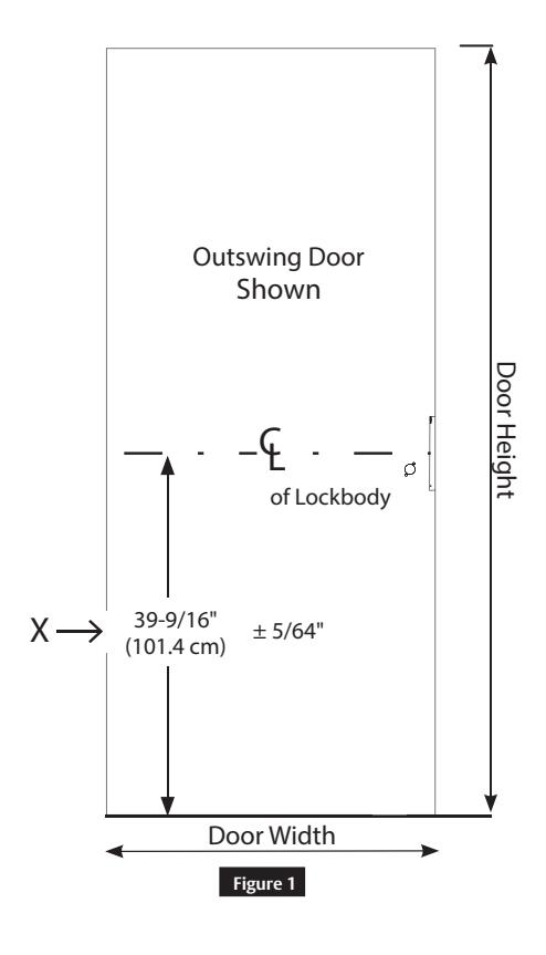 Corbin Russwin FE6600 Series Multi-Point Lock Installation Instructions diagram on page 6