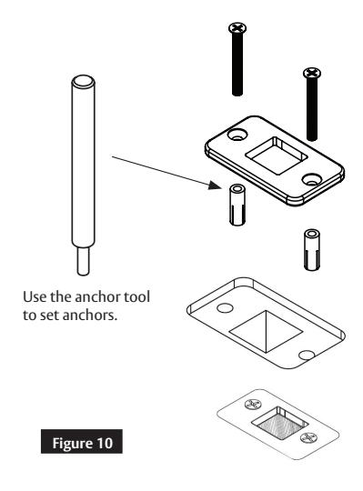 Corbin Russwin FE6600 Series Multi-Point Lock Installation Instructions diagram on page 9