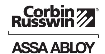Corbin Russwin FE6600 and MP6600 Series Multi-Point Locks Dogging Indicator (AUX188) Installation Instructions_FM489 image on