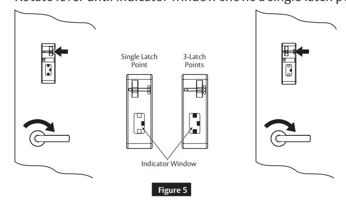 Corbin Russwin FE6600 and MP6600 Series Multi-Point Locks Dogging Indicator (AUX188) Installation Instructions_FM489 image on