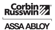 Corbin Russwin FE6700 Series Multi-Point Lock Installation Instructions image on page 6