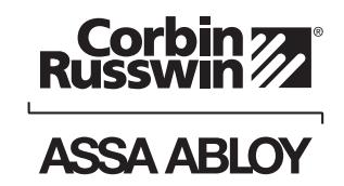 Corbin Russwin FE6700 Series Multi-Point Locks Window Shutter Applications Installation Instructions_FM327 image on page 11