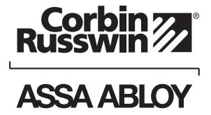 Corbin Russwin FE6700 Series Multi-Point Locks Window Shutter Applications Installation Instructions_FM327 image on page 12