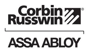 Corbin Russwin FE6700 Series Multi-Point Locks Window Shutter Applications Installation Instructions_FM327 image on page 2