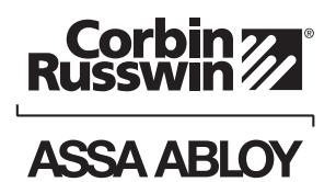 Corbin Russwin FE6700 Series Multi-Point Locks Window Shutter Applications Installation Instructions_FM327 image on page 6