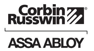 Corbin Russwin FE6700 Series Multi-Point Locks Window Shutter Applications Installation Instructions_FM327 image on page 9