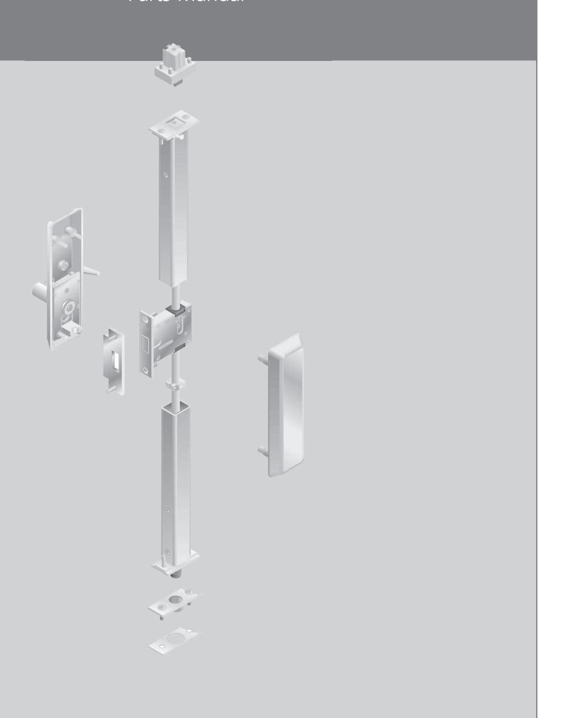 Corbin Russwin FE6700 Series Multipoint Lock Parts Manual_45677 image on page 1