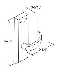 Corbin Russwin FE6700 Series Storm Shutter Multi-Point Lock Catalog_45151 image on page 6