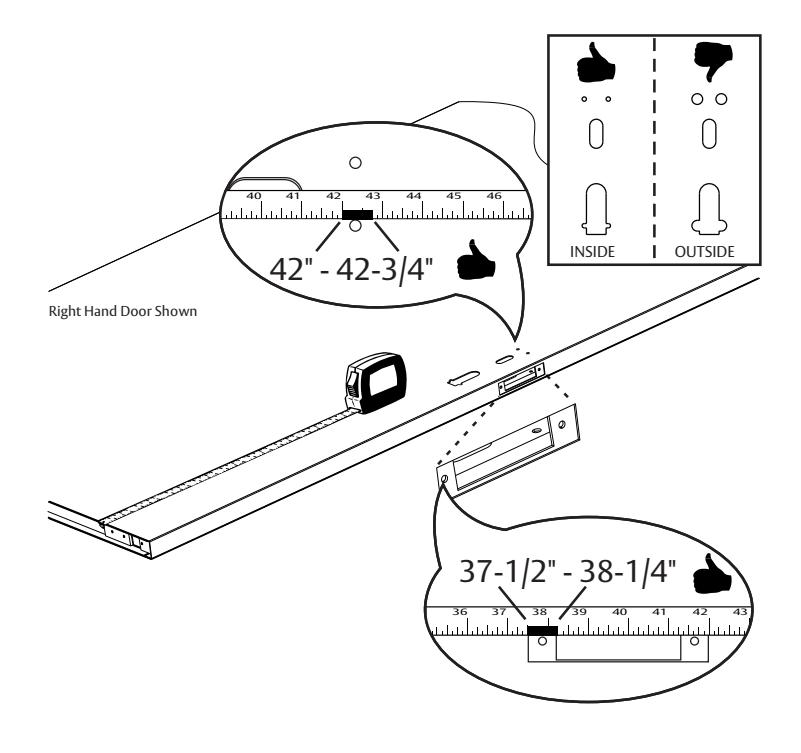 Corbin Russwin FE6800 Series Installation Instructions_FM276 diagram on page 3