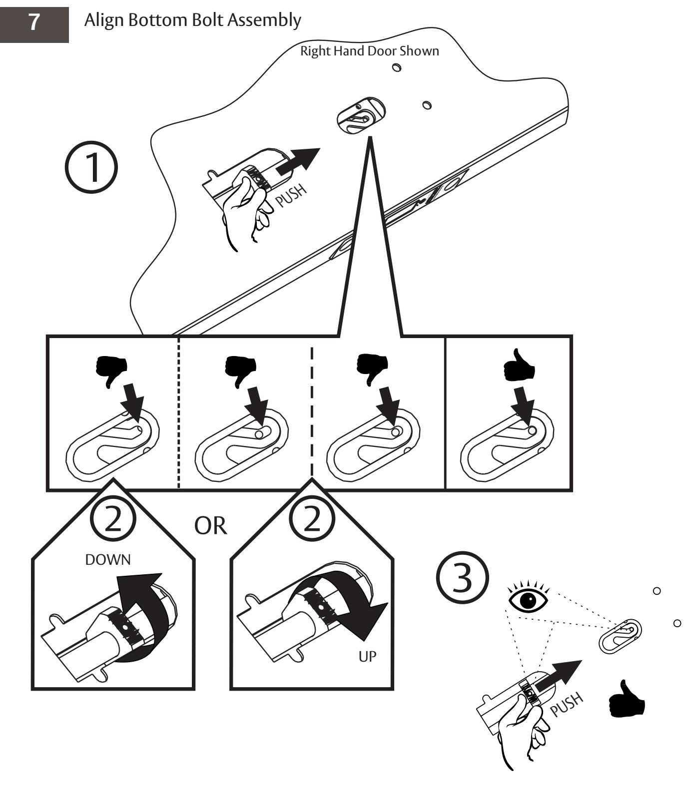 Corbin Russwin FE6800 Series Installation Instructions_FM276 diagram on page 5