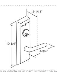 Corbin Russwin FE6800 Series Multi-Point Catalog_45067 image on page 5
