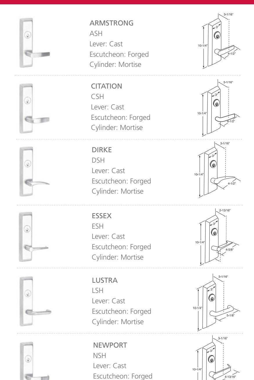 Corbin Russwin FE6800 Series Multi-Point Catalog_45067 image on page 5