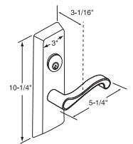 Corbin Russwin FE6800 Series Multi-Point Catalog_45067 image on page 6