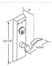 Corbin Russwin FE6800 Series Multi-Point Catalog_45067 image on page 6