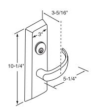 Corbin Russwin FE6800 Series Multi-Point Catalog_45067 image on page 6