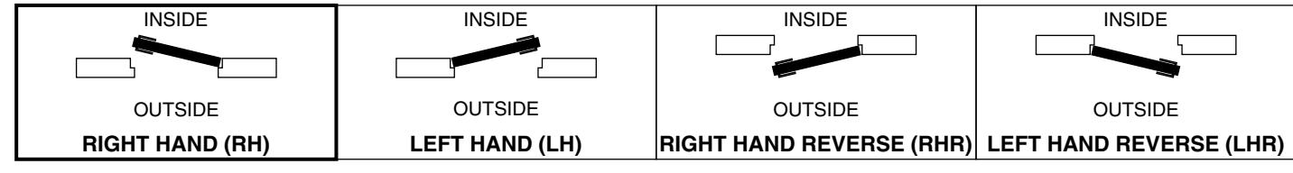 Corbin Russwin FE6800 Series Multi-Point Lock Installation Instructions diagram on page 1