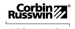 Corbin Russwin FE6800 Series Multi-Point Lock Installation Instructions image on page 1