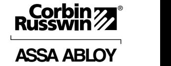 Corbin Russwin FE6800 Series Multi-Point Lock Installation Instructions image on page 11