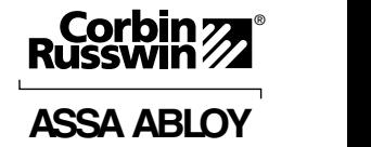 Corbin Russwin FE6800 Series Multi-Point Lock Installation Instructions image on page 15