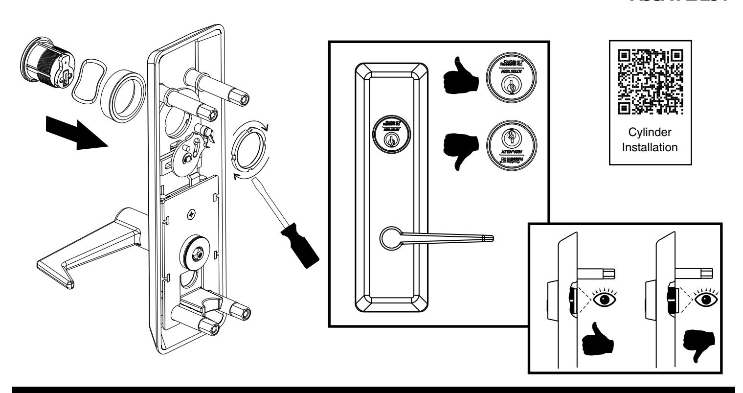 Corbin Russwin FE6800 Series Multi-Point Lock Installation Instructions diagram on page 17