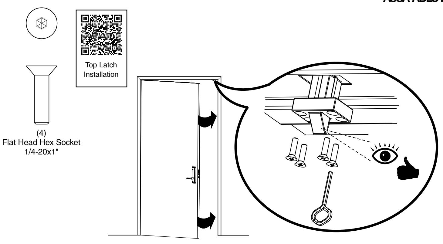 Corbin Russwin FE6800 Series Multi-Point Lock Installation Instructions image on page 18