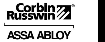 Corbin Russwin FE6800 Series Multi-Point Lock Installation Instructions image on page 3