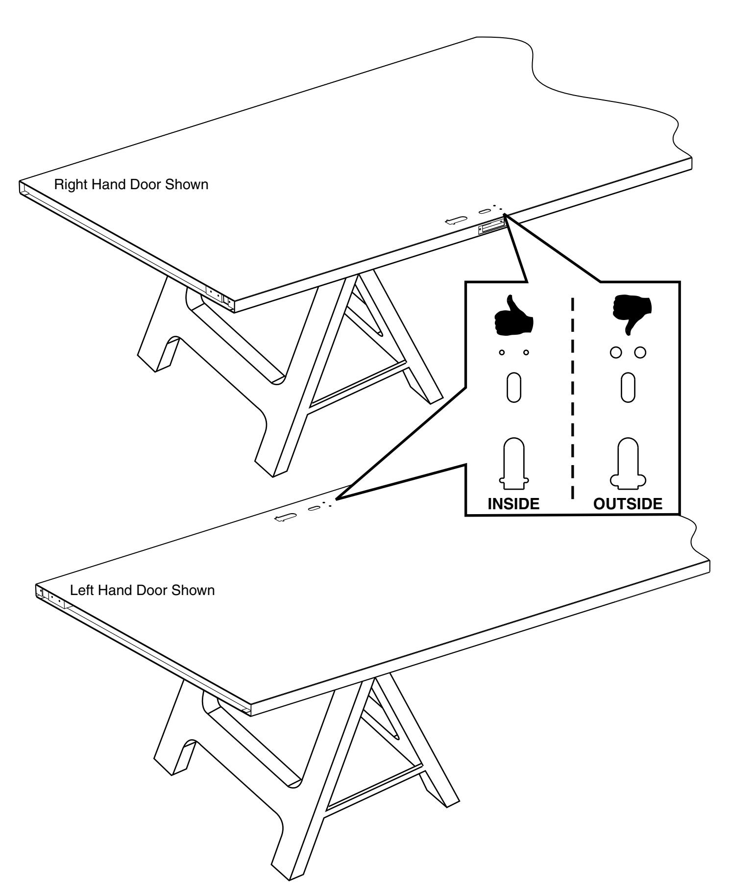 Corbin Russwin FE6800 Series Multi-Point Lock Installation Instructions image on page 3