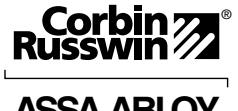 Corbin Russwin FE6800 Series Multi-Point Lock Installation Instructions image on page 5
