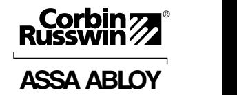 Corbin Russwin FE6800 Series Multi-Point Lock Installation Instructions image on page 10