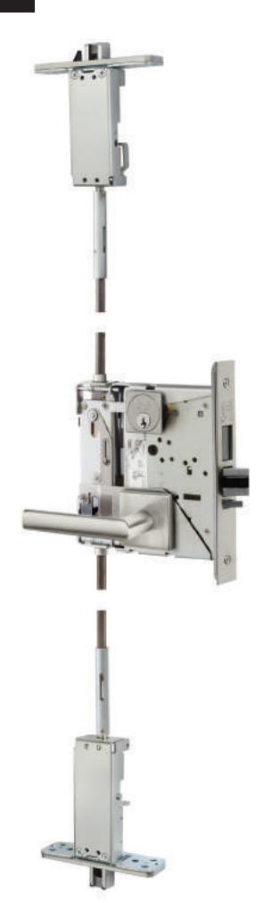 Corbin Russwin Freewheeling Lever with Escutcheon Trim for BL6600 and FE6600 Series Multi-Point Locks Installati…_FM467 image