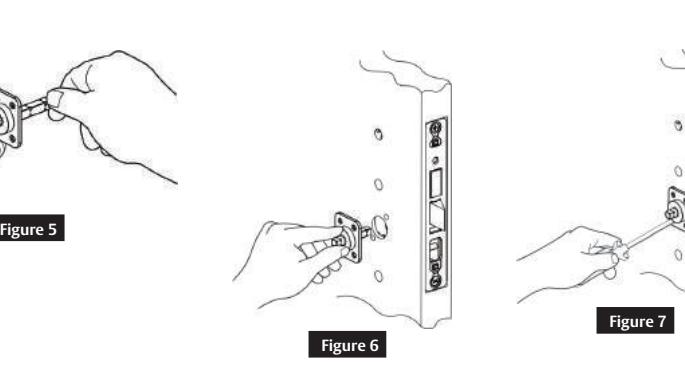 Corbin Russwin Freewheeling Lever with Escutcheon Trim for BL6600 and FE6600 Series Multi-Point Locks Installati…_FM467 image