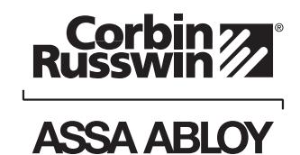 Corbin Russwin Freewheeling Lever with Escutcheon Trim for BL6600 and FE6600 Series Multi-Point Locks Installati…_FM467 image