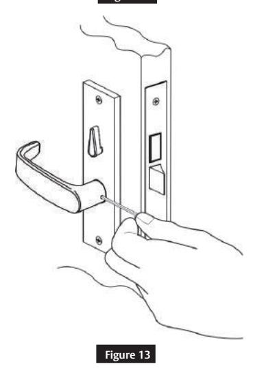 Corbin Russwin Freewheeling Lever with Escutcheon Trim for BL6600 and FE6600 Series Multi-Point Locks Installati…_FM467 image