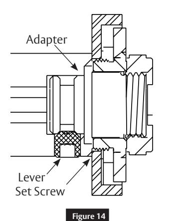 Corbin Russwin Freewheeling Lever with Escutcheon Trim for BL6600 and FE6600 Series Multi-Point Locks Installati…_FM467 image