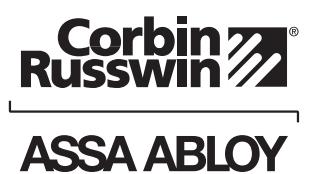Corbin Russwin Freewheeling Lever with Escutcheon Trim for BL6600 and FE6600 Series Multi-Point Locks Installati…_FM467 image