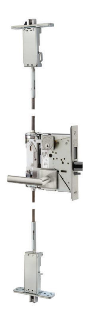 Corbin Russwin Freewheeling Lever with Escutcheon Trim for MP6600 Series Multi-Point Locks Installation Instruct…_FM524 image