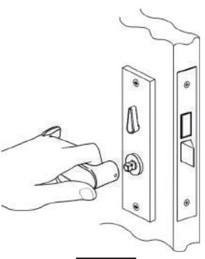 Corbin Russwin Freewheeling Lever with Escutcheon Trim for MP6600 Series Multi-Point Locks Installation Instruct…_FM524 image