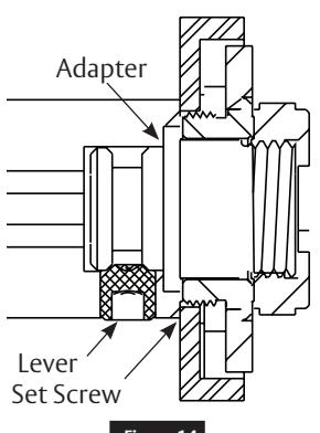 Corbin Russwin Freewheeling Lever with Escutcheon Trim for MP6600 Series Multi-Point Locks Installation Instruct…_FM524 image