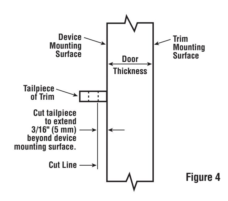 Corbin Russwin G10 Trim Installation Instructions_FM553 diagram on page 1