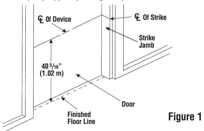Corbin Russwin G10 Trim Installation Instructions_FM553 image on page 1