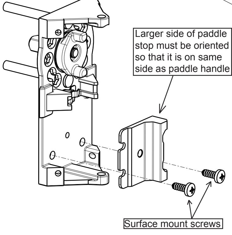 Corbin Russwin HPSK Positive Pull Stop Installation Instructions image on page 1