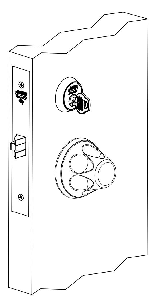 Corbin Russwin HSS Anti-Harm Knob Trim for ML2000 Series Mortise Locks Installation Instructions_FM311 image on page 1