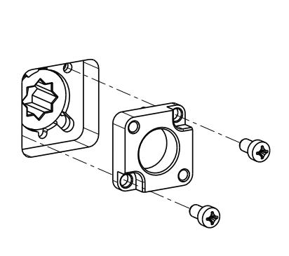 Corbin Russwin Inspire Roseless Designer Trim for ML2000 Series Mortise Locks Installation Instructions_FM340 image on page 5